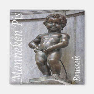 Íman BE - Bélgica - Bruxelles - MANNEKEN PIS