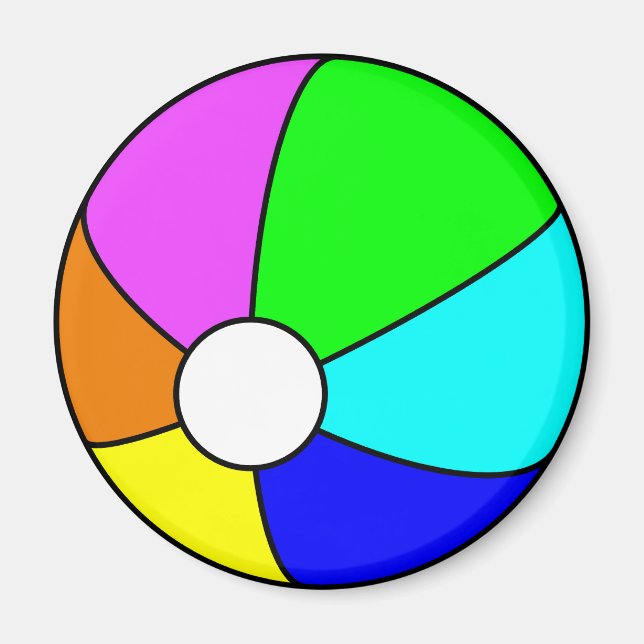 Íman Beach Ball (Frente)