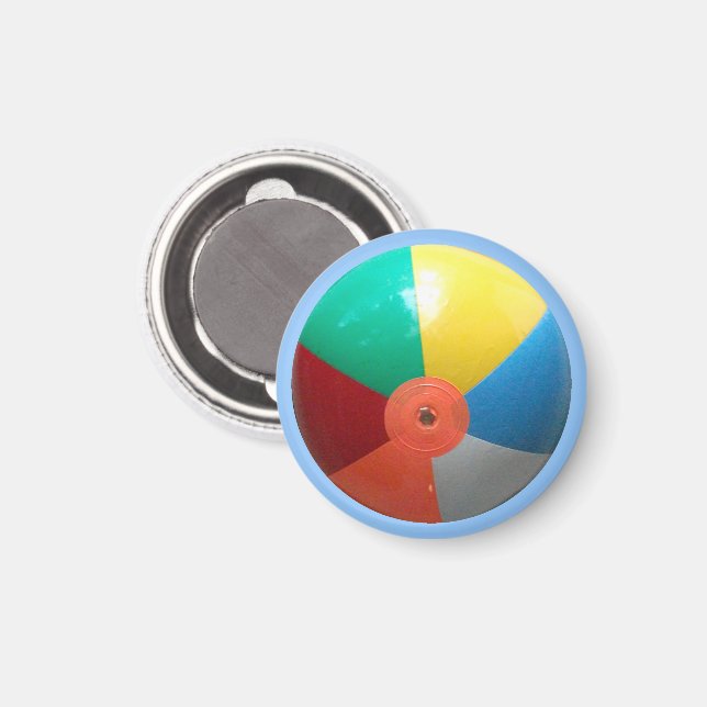 Íman Beach Ball Magnet (Front/Back)