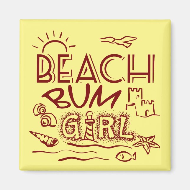 Íman Beach Bum (Frente)