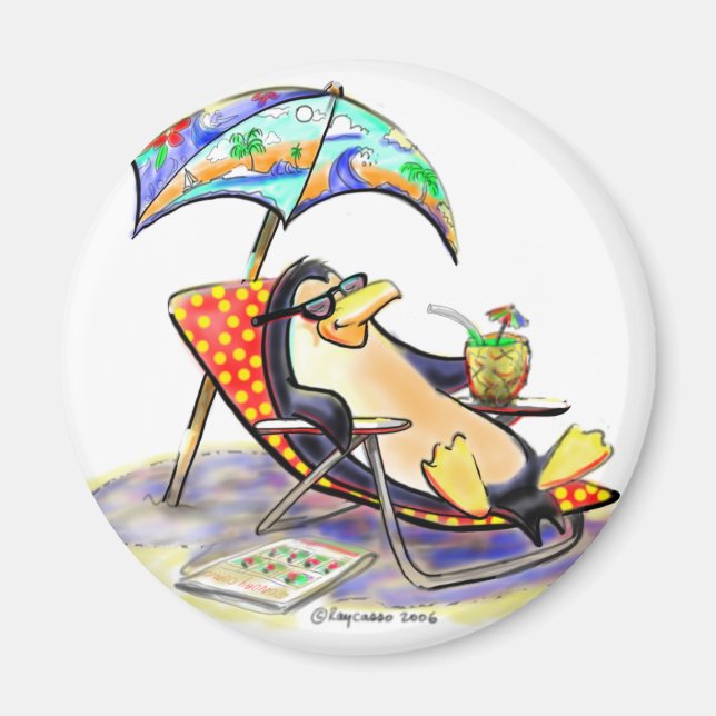 Íman Beach Bum (Frente)