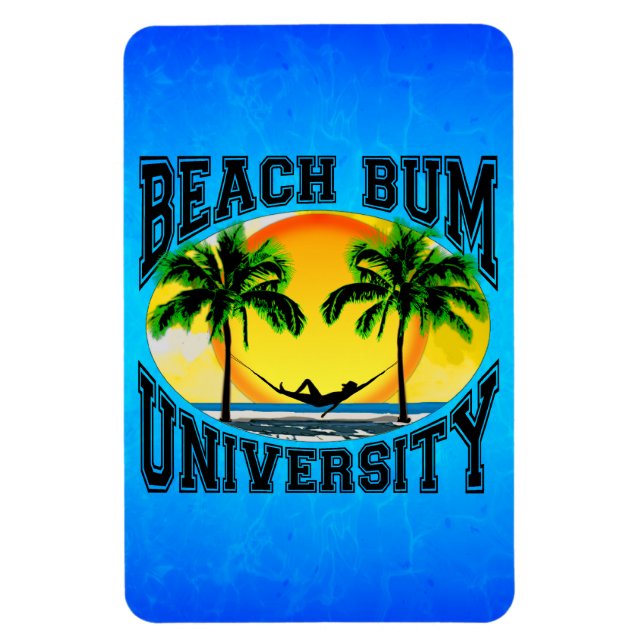 Íman Beach Bum University (Vertical)