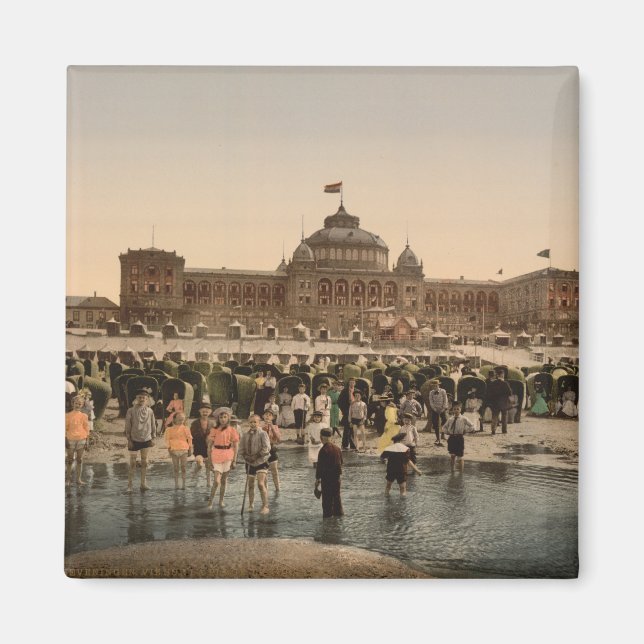 Íman Beach e Kursaal, Scheveningen, Países Baixos (Frente)