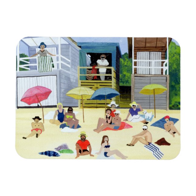Íman Beach Huts 1991 (Horizontal)