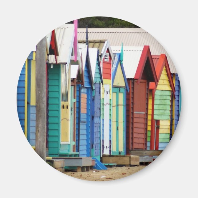 Íman Beach Huts Melbourne (Frente)