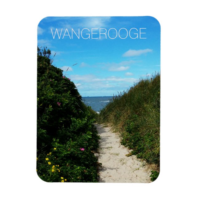 Íman Beach Path, Sand Dunes, Wangerooge, East Frisia (Vertical)