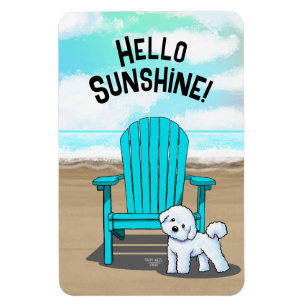 Íman Beach Vibes Bichon