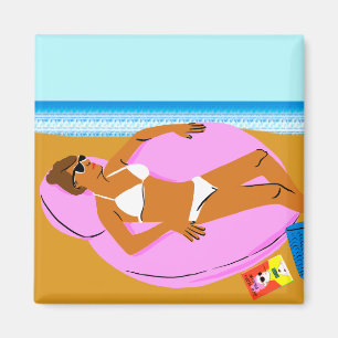 Íman Beachy Keen - Rosa