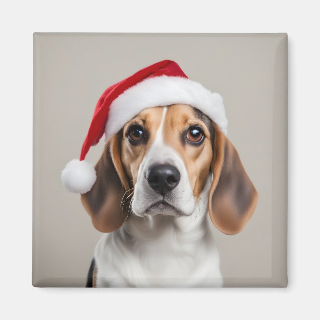 Íman Beagle Christmas (Frente)