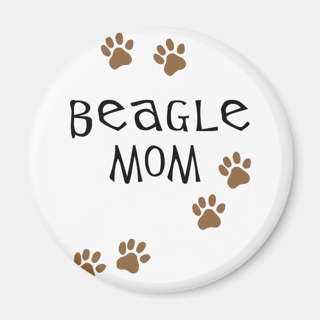 Íman Beagle Mãe (Frente)