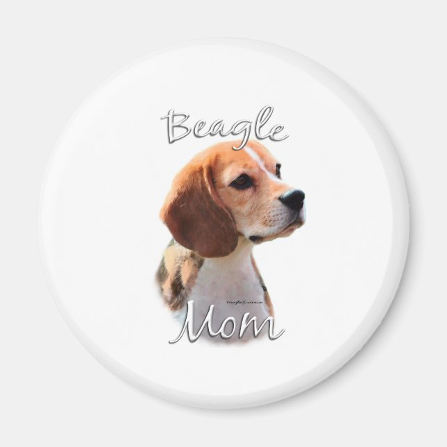 Íman Beagle Mãe 2 (Frente)