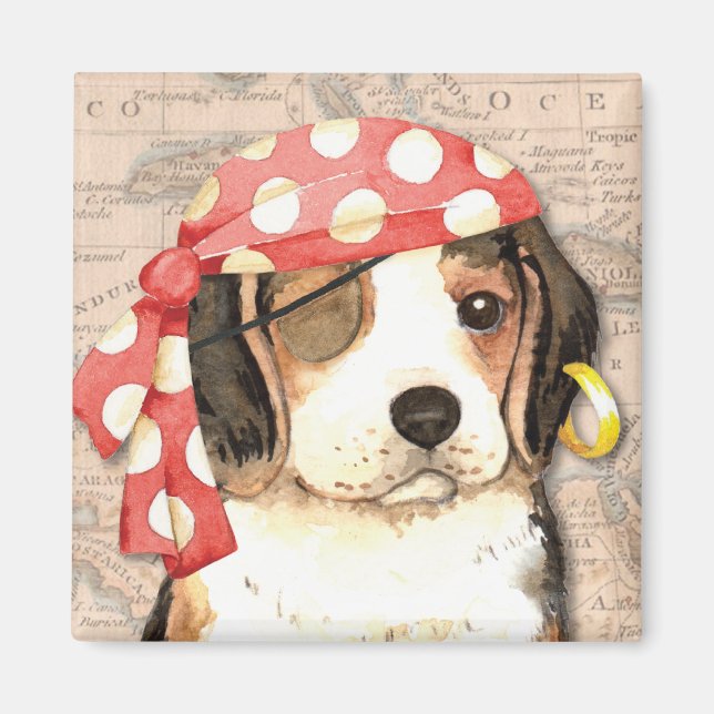 Íman Beagle Pirate (Frente)