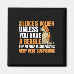 Íman Beagle Small Scent Dog Caça Pet Breeder Silence