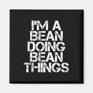 Íman Bean Funny Surname Family Tree Birthday Reunião Gi