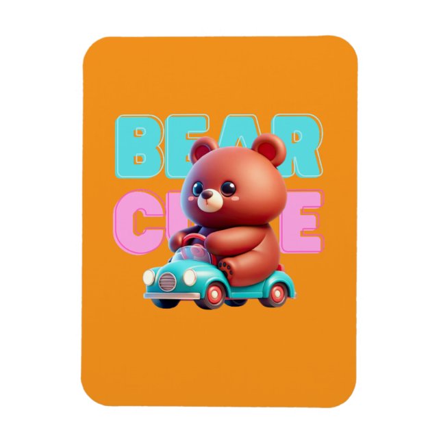Íman Bear Adventure Magnet (Vertical)