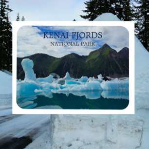 Íman Bear Glacier Icebergs, Kenai Fjords National Park