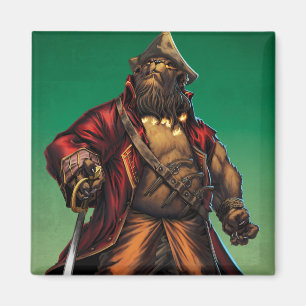 Íman Bear'd preto