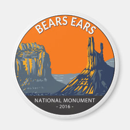 Íman Bears Ears Monumento Nacional Utah Vintage