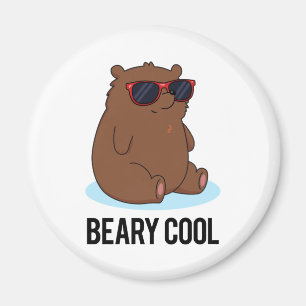 Íman Beary Legal Engraçado Bear Pun