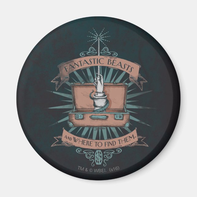 ÍMAN BEASTAS FANTÁSTICOS E ONDE ENCONTRÁ-LOS? (Frente)