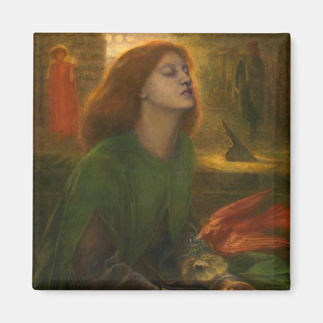 Íman Beata Beatrix - Dante Gabriel Rossetti (Frente)