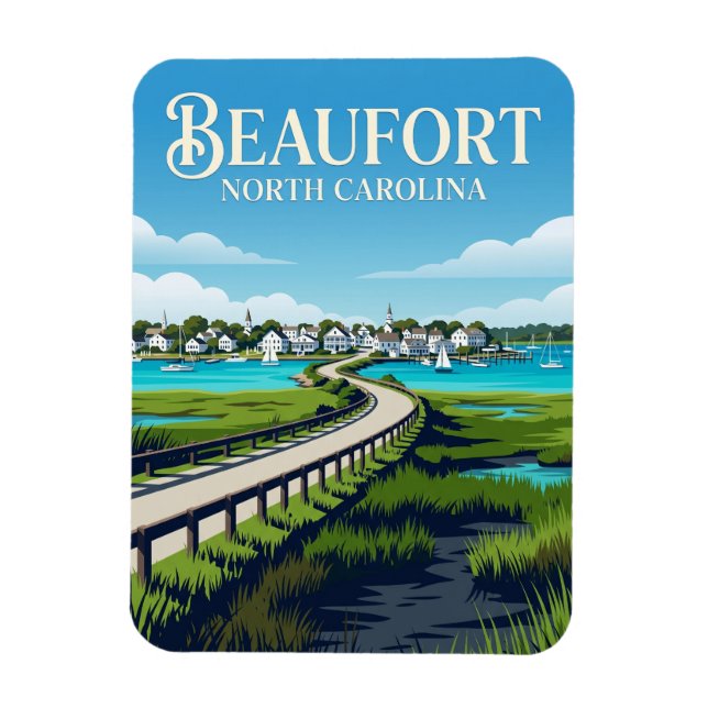 Íman Beaufort EUA (Vertical)