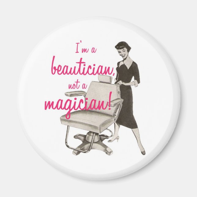 Íman Beauticista Não é um Magalhista (Frente)