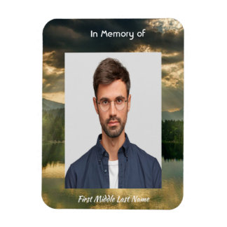 Íman Beautiful Sky Sun Scripture Memorial Keepsake 