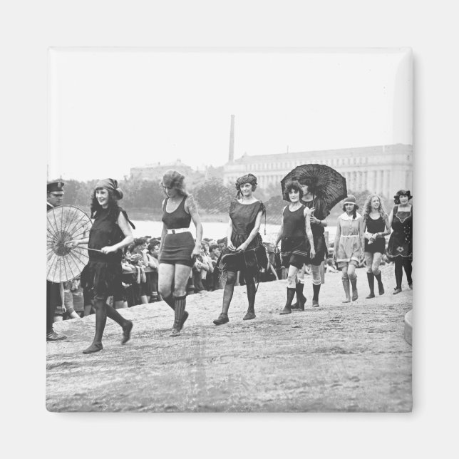 Íman Beauty Show Glamor Girls Vintage 1922 (Frente)