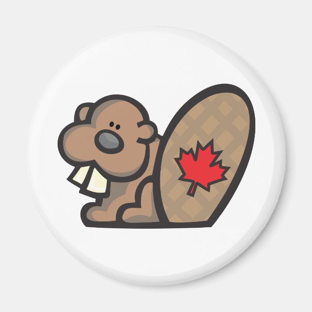 Íman Beaver canada (Frente)