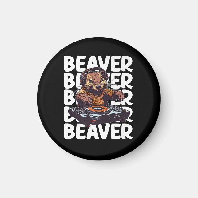Íman Beaver Lover DJ (Frente)