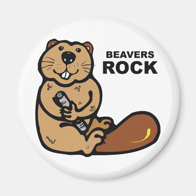 Íman Beavers Rock (Frente)