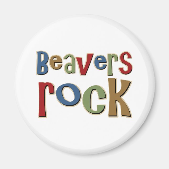 Íman Beavers Rock (Frente)