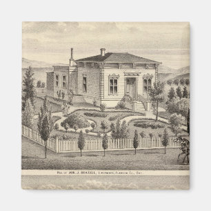 Íman Beazell, residências inglesas, fazendas