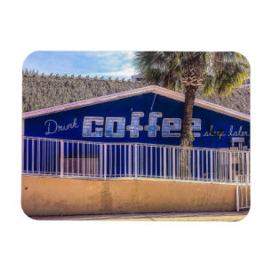 Íman Beba o sono de CAFÉ mais tarde