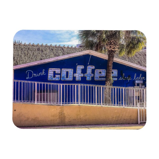 Íman Beba o sono de CAFÉ mais tarde (Horizontal)