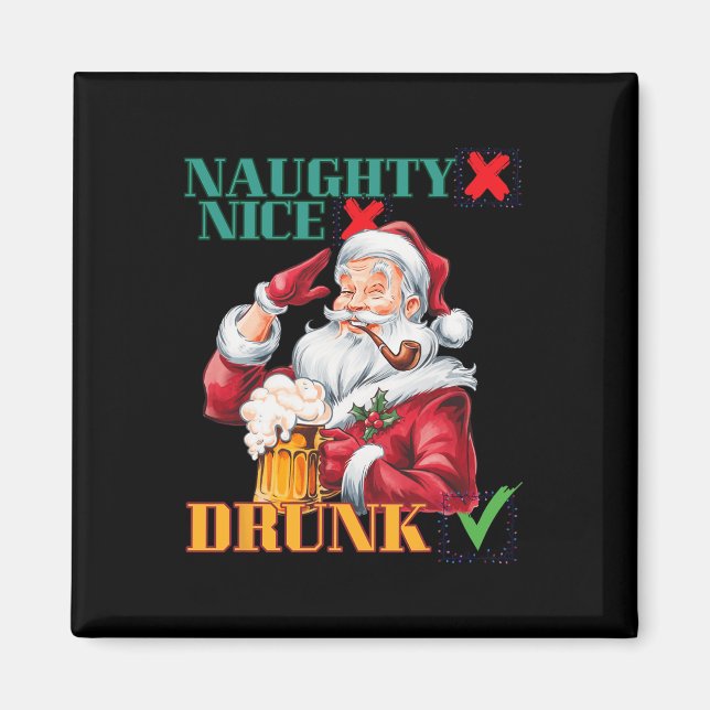 Íman Bebado Naughty Nice (Frente)