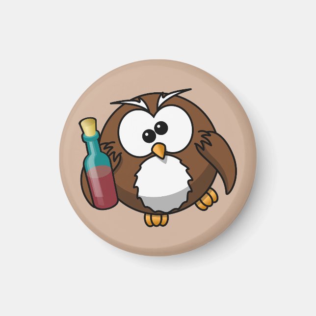 Íman Bebado Owl (Frente)