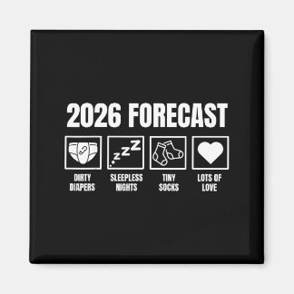 Íman Bebê Chegando Em Breve 2026 Anúncio de Gravidez Pr