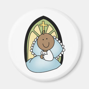 Íman Bebé do afro-americano do baptismo