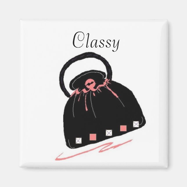 Íman Bebê Elegante (Frente)