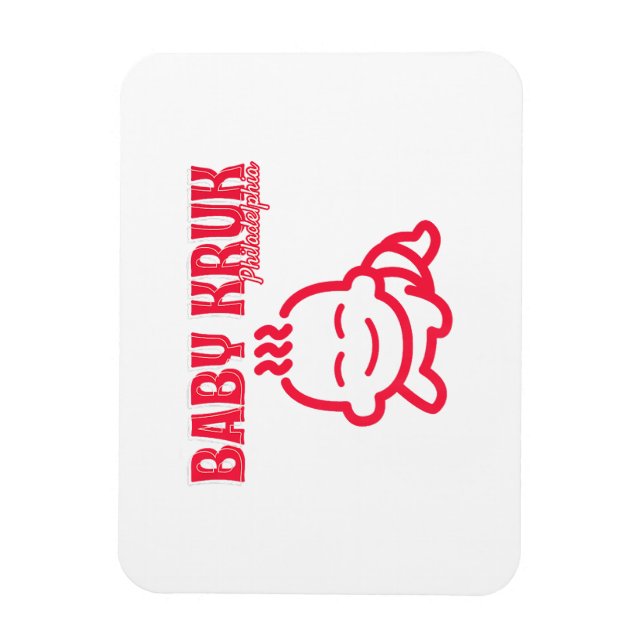Íman Bebê Engraçado Kruk Philadelphia Premium  (Vertical)