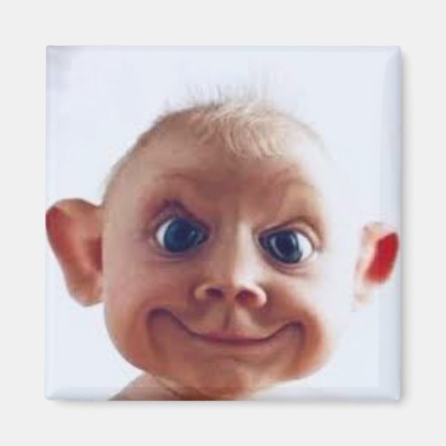 Íman Bebê Feio - Engraçado (Frente)