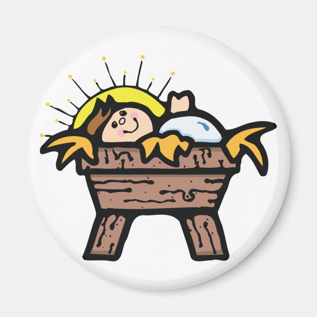 Íman bebê jesus (Frente)