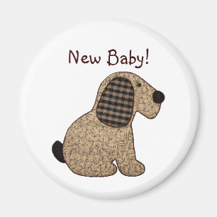 Íman Bebê novo do cão bonito do guingão do estilo