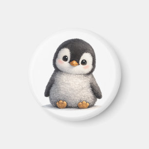 Íman Bebê Pinguim Fofo – Design Macio e Adorável