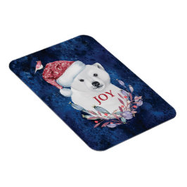 Íman Bebê Polar Bear Chapeuzinho Pássaro Alegria no Nat