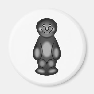 Íman Bebê preto da geléia