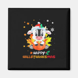 Íman Bebê Vaca Feliz Natal Hallothanksmas