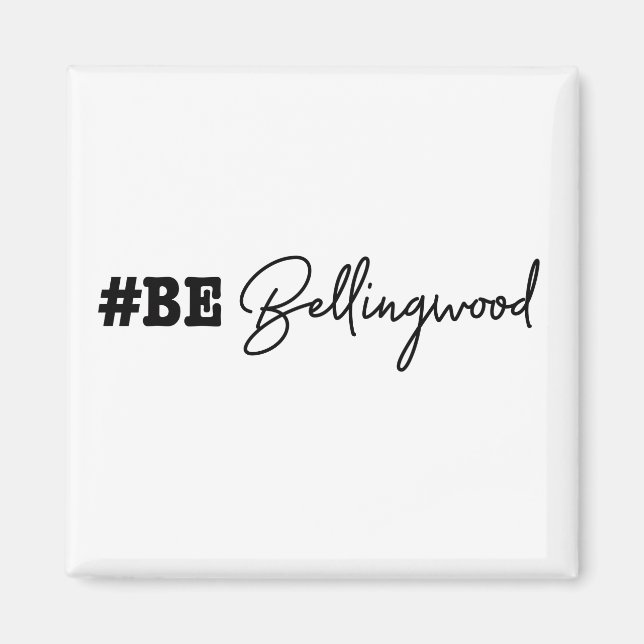 Íman #bebellingwood Magnet (Frente)